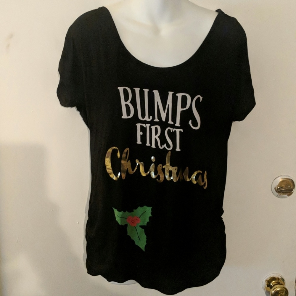 Bumps first Christmas t-shirt